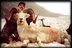 Dan Kutz of Springdale, WA with another fine Dall Ram