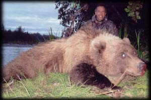 Alex Phillips of River Forest, IL with his Archery Fall Brown Bear