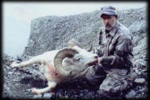 Jack Shanks of Linden, MI with his Old Dall Ram